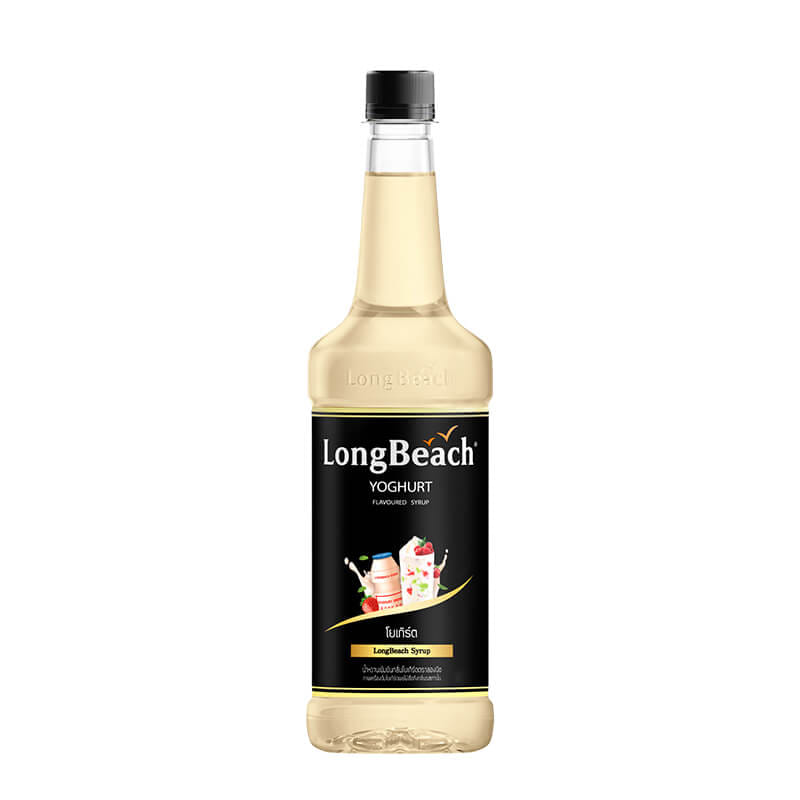 น้ำเชื่อม ลองบีชไซรัป กลิ่น โยเกิร์ต 740 ML._1